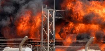 Iran struck a power generation facility in Kuwait once again.