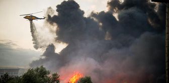 Forest fires continue in Greece