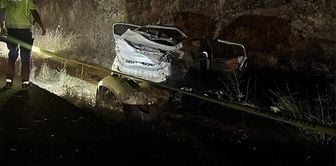 A massacre-like accident! The vehicle, reduced to scrap, became a grave for a family.