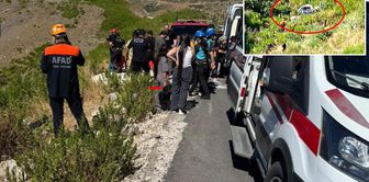Terrible accident in Antalya: 5 people killed in a car that plunged into a cliff