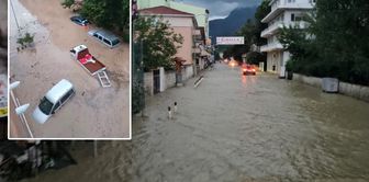 A flood hit one of our provinces in the July heat: The district center remained under water.