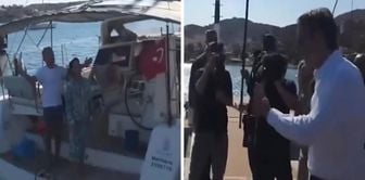 Surprise chat from Greek Prime Minister Mitsotakis with Turkish tourists