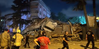 انهار مبنى من 6 طوابق في باغجيليفلر