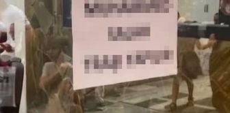 Salah madness has gripped Trabzon! Look at the paper hung in the barber shop
