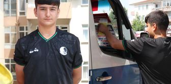 A 14-year-old lemonade seller earns 90 thousand liras a month.