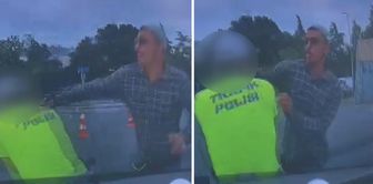 Attack on police with a knife in Fatih caught on camera; suspect caught after being shot in the leg