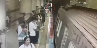 A visually impaired young man fell onto the metro tracks: The horrifying moments captured on camera