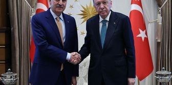 President Erdogan received Speaker of the Grand National Assembly of Turkey Kurtulmus.