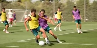 Those who see Mourinho's Real Madrid training make the same comment.