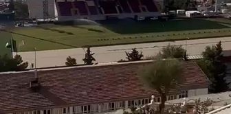 The Fenerbahçe anthem was played at full volume at Mardinspor Stadium.