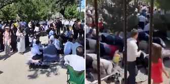 Alihan Kuriş was brought to Ankara, 'Süleymancılar' gathered at the Capital Nation's Garden for support.