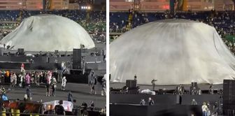 Kanye West's world went out in Kazakhstan