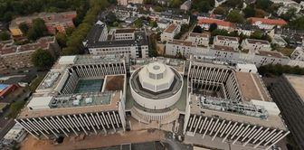 The massive facility built in Cologne by the Süleymancılar, led by Alihan Kuriş, has been captured on camera.