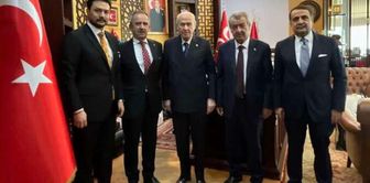 Kurdish translation crisis in meeting between tribal leader and Bahçeli! Hasty statement issued