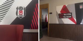 The manager of Fenerbahçe's stars shared a post from Beşiktaş's club building, causing a stir.