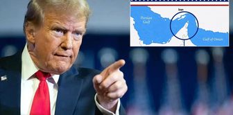 Trump won't sit still! Look at the map he shared