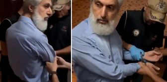 The moment handcuffs were put on Alparslan Kuytul! His facial expression and his words are explosive.