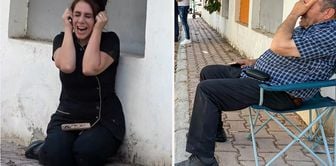 He was killed by gunfire in front of his brother's house, and his sister-in-law's cries broke hearts.