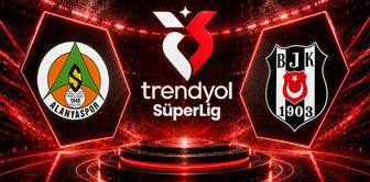 The starting lineups for the Alanyaspor-Beşiktaş match have been announced.