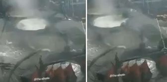 The young man who fell into the cauldron was burned to death.