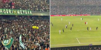 The stands at the Kocaelispor-Amedspor match stole the show at night.