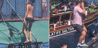 Russian tourists couldn't believe what they saw! The strange movements of the male dancers were captured on camera.