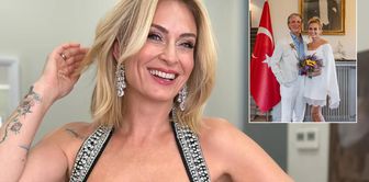 Ceyda Düvenci got married! Here are the first frames from the surprise wedding.