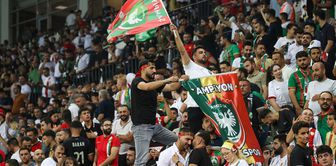Before the Amedspor-Trabzonspor match, the stands became one voice.