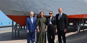 Азиз Йылдырым встретился с президентом Азербайджана Алиевым.