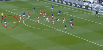 Huge shock for Manchester United in the 90+6th minute! He fired a missile at goal in the final seconds.