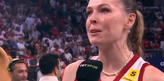 She barely held back tears after the championship! Historic words from Eda Erdem.