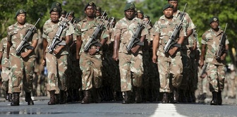 In South Africa, the army took to the streets due to anti-immigrant violence.