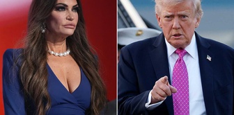 He may dismiss his former daughter-in-law! Trump merely said, 