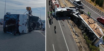 In the accident in Manisa where 11 people died, the bus and truck drivers were arrested.