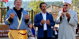 After the appointment of a trustee, prayers were said on Halk TV and folk dance tunes were played.