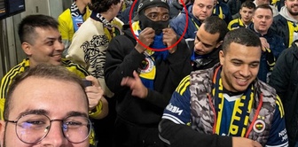He wore a balaclava to avoid being recognized, but it didn't work! A surprise at the Fenerbahçe match