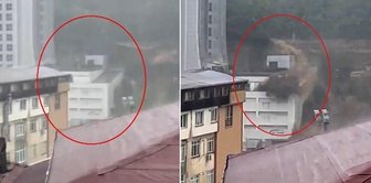 The arrival of the flood in Istanbul is captured second by second on camera! The footage was frightening.