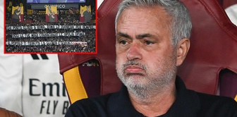 Roma fans did this for Mourinho! What happened next was incredible