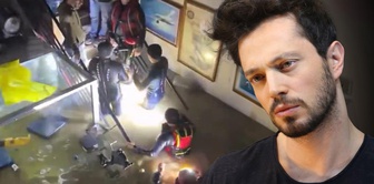Singer Murat Boz, who was stranded in a studio in Sarıyer, was rescued by boat.