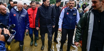Minister Kurum and Minister Çiftçi conducted inspections in Ayazağa.