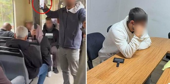 He was fooling people by showing his phone screen, but his trick was exposed.