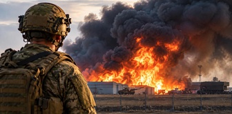 Major fire at a military base in Canada! There are many dead and injured.