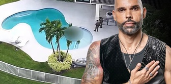World-famous singer found dead in the pool at home.