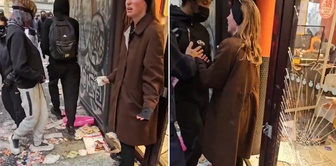 Heartbreaking scene in France! They resisted the looters but could not save their shop.