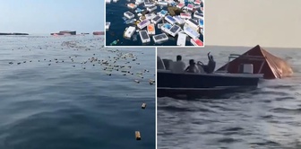 Surprising scene in Hormuz! They went hunting for iPhones instead of fish