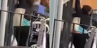 She climbed out onto the window of the hotel room where she was staying with two men! What happened next was horrifying.