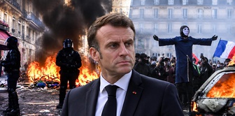 The number of detentions in France has exceeded 2,000, with Macron signaling a ban on protests.