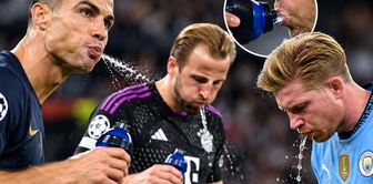 It has emerged why footballers spit out the liquid they drink