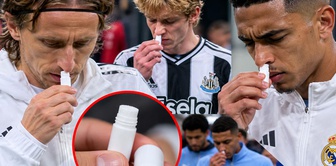 The secret of the small tubes that footballers sniff before matches has been revealed