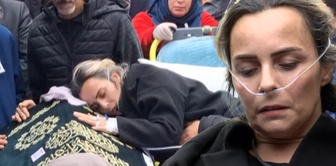 He came on a stretcher to say a final goodbye to his 5-year-old daughter! Heartbreaking images